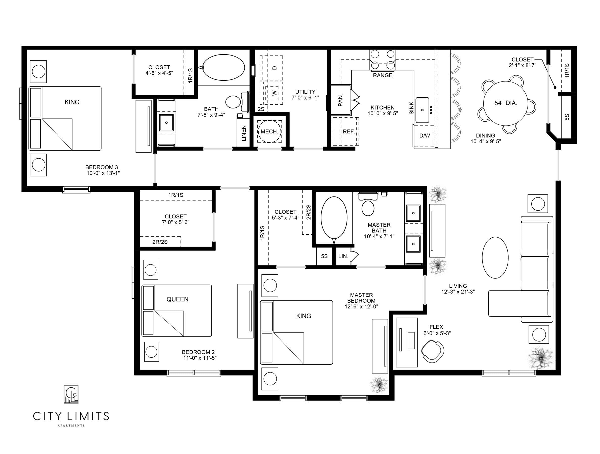 3A floor plan